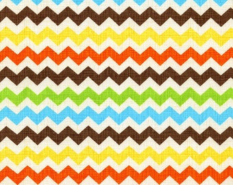 Zig - Fiesta Zig Zag Cotton Print Fabric from Timeless Treasures