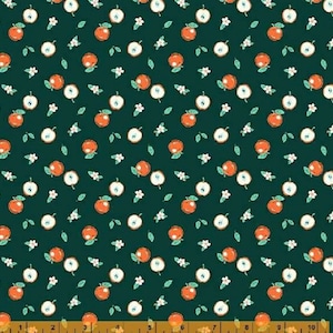 Cottage Farm - Apples Midnight from Windham Fabrics