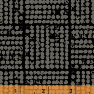 Inkwell - Stamp Dots Black by Another Point of View from Windham Fabrics