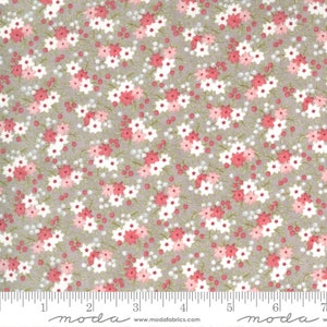 Sanctuary - Little Florals Zen Grey 44253 15 by 3 Sisters from Moda Fabrics