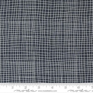 Filigree - Grids Black 1815 21 by Zen Chic from Moda Fabrics