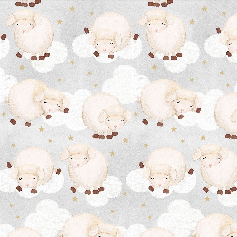 Comfy Flannel Prints Sleeping Sleep Clouds From A.E. Nathan | Etsy