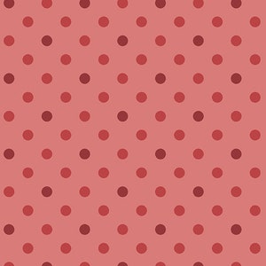 Anna - Perlas Dot Pink Frambuesa de Andover Fabrics