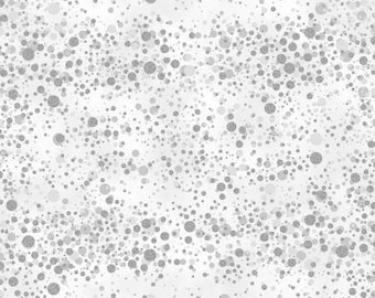 Fly Home For Winter - Snow Silver van Hoffman Fabrics