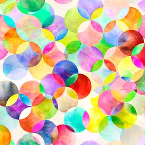 Gradients Parfait Fantasy Colorful Circles from Moda