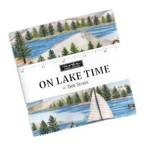 On Lake Time CHARM Pack by Deb Strain from Moda Fabrics
