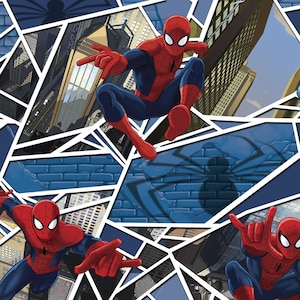 Spiderman Panes from Springs Creative Fabric