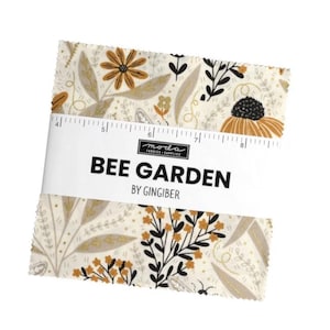 Bee Garden CHARM Pack by Gingiber from Moda Fabrics