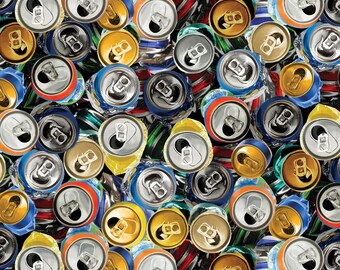 Ale House - Tela con latas trituradas de Kanvas Studio