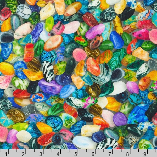 Gemstone Fabric Etsy