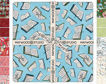 Readerville 10” Squares Layer Cake from Maywood Studio Fabric