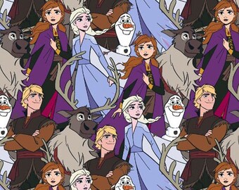 Frozen - Friends Packed from Springs Creative Fabric