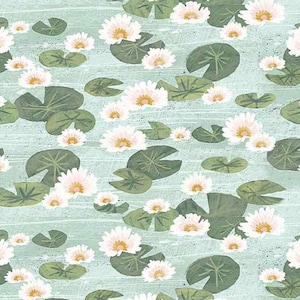 Let’s Get Wild - Waterlilies from Dear Stella Fabric