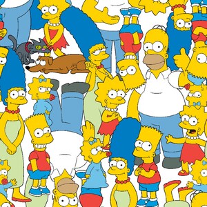 The Simpsons - Packed from Springs Creative Fabricric