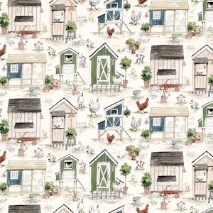 Cottontail Farm - Farm Day by Caverly Smith from 3 Wishes Fabric