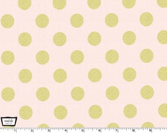 Glitz - Quarter Dot Pearlized Confection Pink from Michael Miller