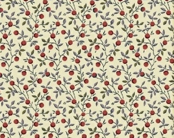 Clayton - Berries Cream di Nancy Gere di Windham Fabrics