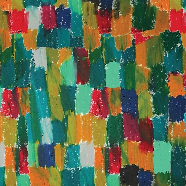 Painted Horses - Crayon Multi by Marcia Baldwin from Benartex Fabric