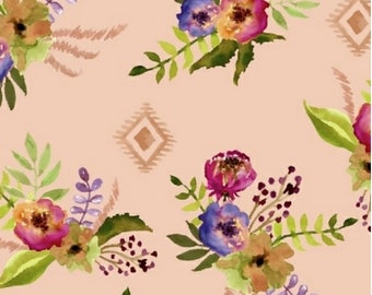 Wanders Weekend - Floral Pink by Sophia Santander from Windham Fabrics