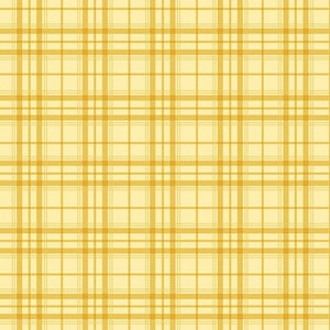 Home Grown - Plaid Yellow from Benartex Fabrics
