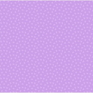 Little Ballerinas - Heart Tonal Lavender by Joy Allen from Elizabeth’s Studio Fabric