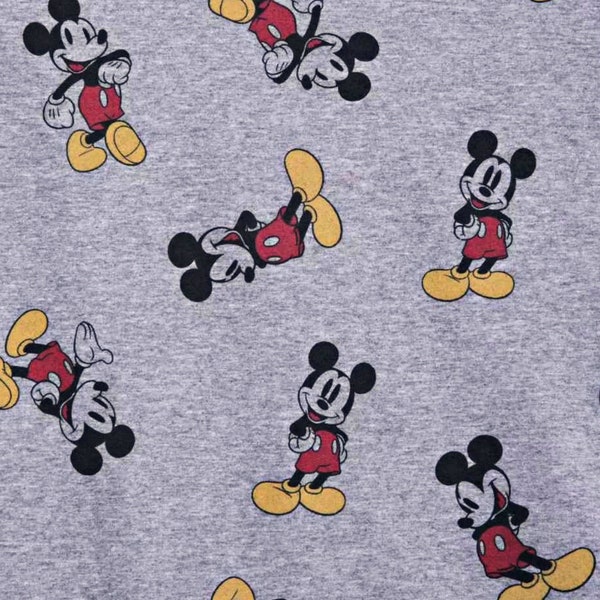 Mickey Toss Knit 58 Inches Grey from Springs Creative Fabric