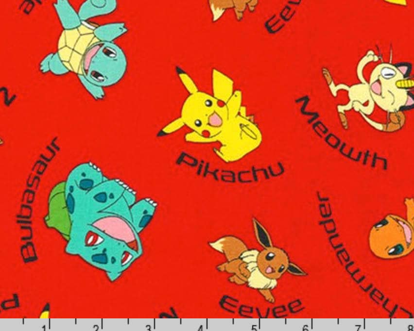 Pokemon Characters With Names Toss Red From the Pokemon Co - Etsy Ireland
