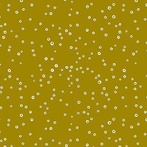 Century Prints Trellis - Bubbles Isle Brass Mustard from Andover Fabrics