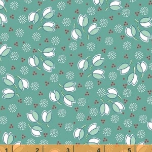 Hazel - Flores arrojadas por Allison Harris de Windham Fabrics