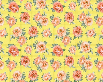 Juliette - Picnic Bunches Yellow by Whistler Studios from Windham Fabrics