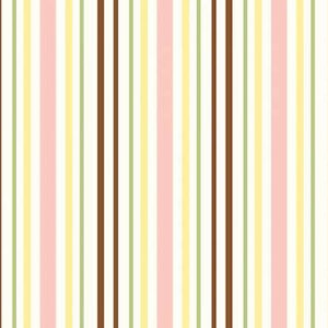 Cottage Charm - Pink Stripe by Jacquelynne Steves from Henry Glass