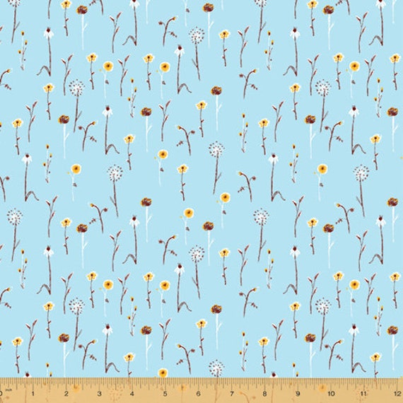 Far Far Away 3 Wildflowers in Light Blue Far Far Away 3 Wildflowers in Light Blue