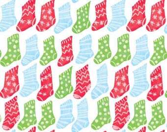 SALE- Festive - Christmas Stockings by Jo Clark from Cloud 9 Fabrics