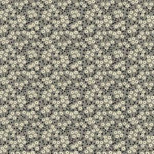 Reminiscence - Baby Breath Black from Andover Fabrics