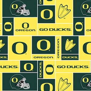 College FLEECE - Oregon Patch from Sykel Fabric