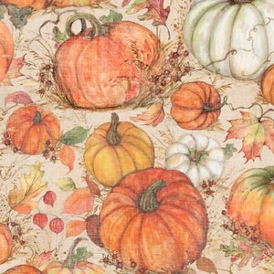 Holiday - Pumpkins Fall from Springs Creative Fabric