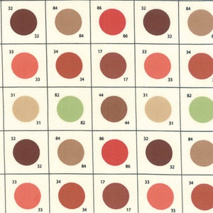 Alpine - Circles Numbers Earth by Erin Michael from Moda