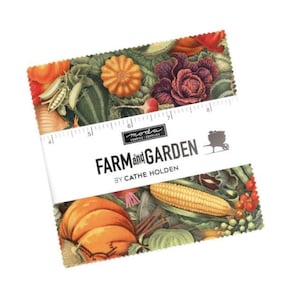Farm And Garden CHARM Pack by Cathe Holden from Moda Fabrics