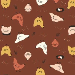 Free Range Hens - Homestead Haven - Shelby Warwood - Cloud 9 Fabrics - Poplin Free Range Hens - Homestead Haven - Shelby Warwood - Cloud 9 Fabrics - Poplin