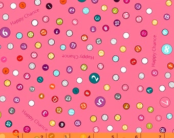 Happy Chance - Dots Pink de Laura Heine de Windham Fabrics