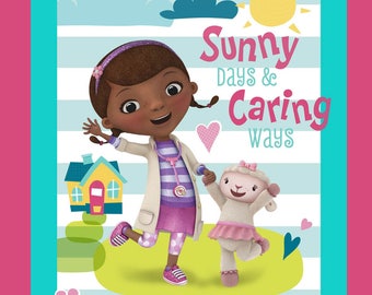 Doc McStuffins - Sunny Days and Caring Ways PANEL from Springs Creative
