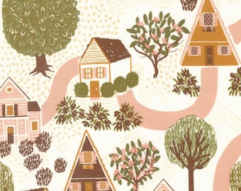 Quaint Cottage - Houses Multi  48370 11 from Moda Fabrics