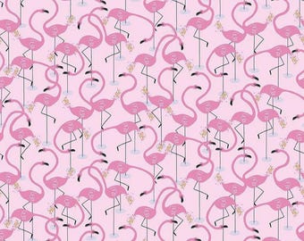 Sopa de letras - Rosa Flamenco de Dear Stella Fabric