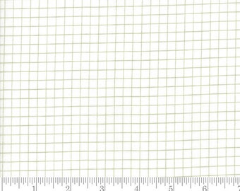Flourish - Grid Off White by Natalie and Kathleen from Moda Fabrics