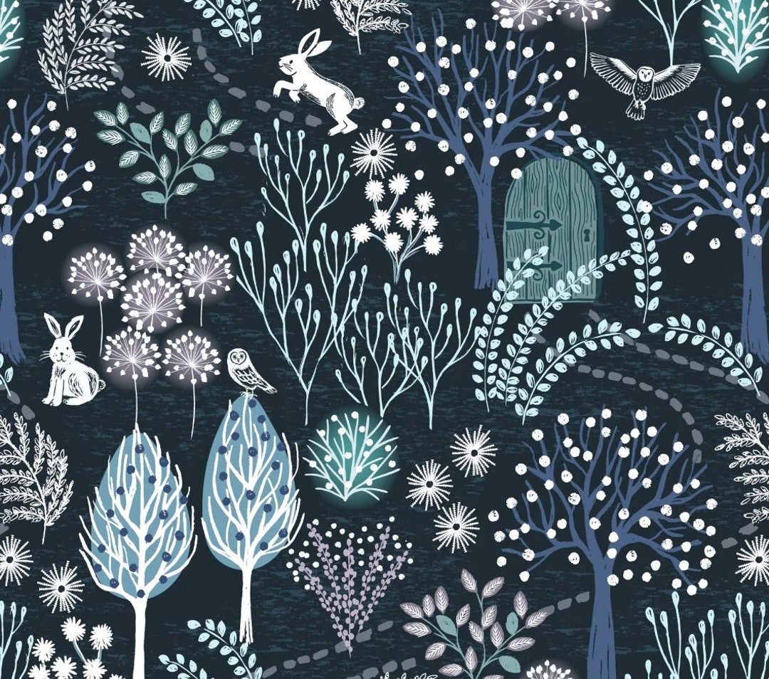 The Secret Winter Garden Frosted Garden Pearl- blue