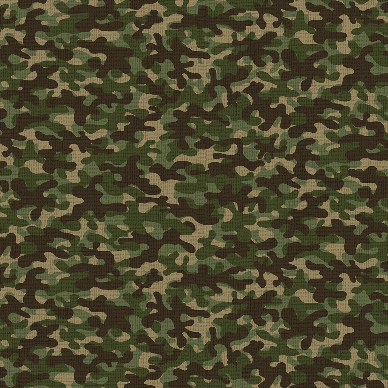 Camo - Camo Blender Multi Green from Timeless Treasures Fabric