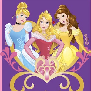 Disney Princess Panel From Springs Creative - Etsy UK