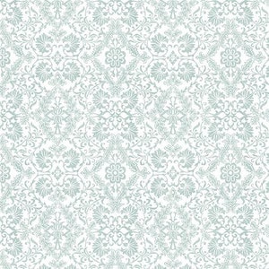 Words to Live By - Medallions Lace Turquoise from Benartex Fabrics
