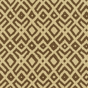 Story Lines - Shapes Brown Beige by Kathy Hall from Andover Fabrics