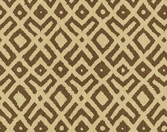 Story Lines - Shapes Brown Beige by Kathy Hall from Andover Fabrics